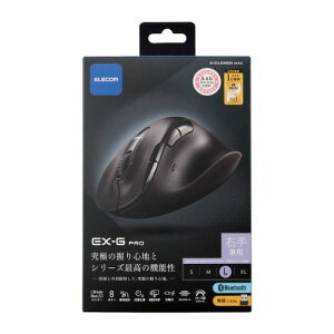 GR ELECOM }EX/EX-G PRO/Ep/LTCY/Bluetooth/2.4GHz/8{^/XN(M-XGL50MBSKBK) [J[݌ɕi