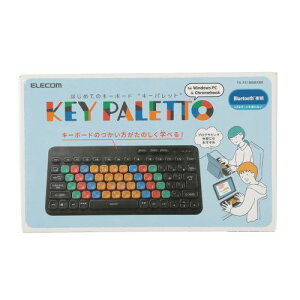 GR ELECOM p\RwKpL[{[h/KEY PALETTO/Bluetooth/Windows/ChromeOSp/(TK-FS10BMKBK) [J[݌ɕi