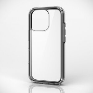 GR ELECOM iPhone 16 Pro P[X nCubh Ռz y ubN×NA(PM-A24CHVAIR2BK) [J[݌ɕi