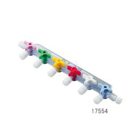 ルアーストップコックマニフォールド メスルアー7個・オスルアーロック1個(17554) 取り寄せ商品