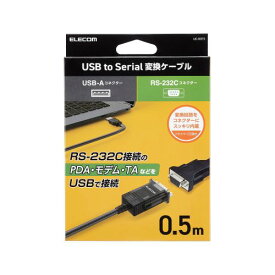 【P5E】エレコム USBtoSerial変換ケーブル(UC-SGT2) 目安在庫=○