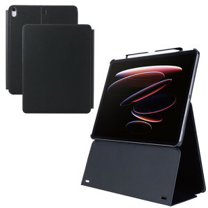 �G���R�� ELECOM iPad Air �P�[�X 13�C���` ( M3 / M2 ) ���T�����t���b�v �u���b�N(TB-A25XWVH2BK) ���[�J�[�݌ɕi