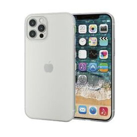 エレコム iPhone12 iPhone12 Pro ケース カバー 耐衝撃 TPU 極薄0.7mm 薄型 スリム (PM-A20BUCUCR) メーカー在庫品