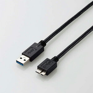 GR ELECOM USB3.0 A-microBP[u 2.0m RoHSwߏ(10) 1{(USB3-AMB20BK/ID) ڈ݌=