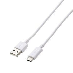 GR ELECOM PS5/4 p USB A to C P[u USB2.0 2m yC|[g Rg[[ OtP HDD SSD Ήz zCg(GM-AC20WH) [J[݌ɕi