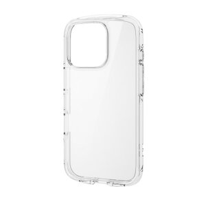 �G���R�� ELECOM iPhone16 Pro �P�[�X �n�C�u���b�h �Ռ��z�� �y�� ���^ �d�x5H �N���A(PM-A24CTSLACR) ���[�J�[�݌ɕi