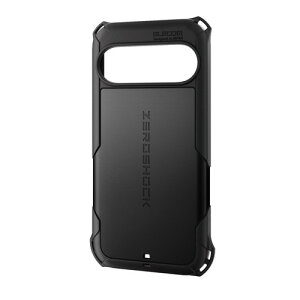 GR ELECOM Google Pixel 9/9 Pro P[X Ռz JYی݌v CX[d ZEROSHOCK ubN(PM-P242ZEROBK) [J[݌ɕi