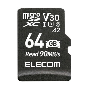 GR ELECOM hCuR[_[p microSDXC[J[h 64GB(MF-DRMR064GU13) 񂹏i