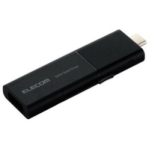 GR ELECOM OtSSD/USB3.2(Gen1)Ή/XCh/Type-C&Type-AΉ/}jAQR(ESD-EWB1000GBKR) [J[݌ɕi
