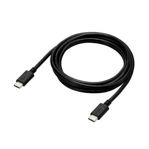 GR ELECOM USB2.0P[u(C-CA100WΉ) 1.5m ubN(MPA-CC5P15BK) [J[݌ɕi