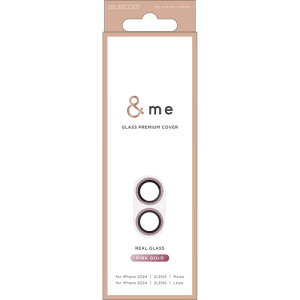�G���R�� ELECOM iPhone 16 / 16 Plus �J�����t�B���� �K���X �O���b�^�[ �s���N�S�[���h(PM-A24AFLLP5PGG) ���[�J�[�݌ɕi
