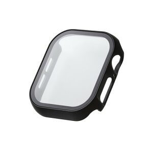 GR ELECOM Apple Watch Series10 42mm tJo[ ˖h~ ^bNC(AW-24BFCGMBK) [J[݌ɕi