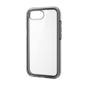 GR ELECOM iPhone 16e P[X nCubh Jo[ Ռz y ubN×NA(PM-A25SHVAIR2BK) [J[݌ɕi