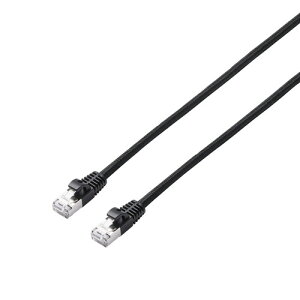 �G���R�� ELECOM LAN�P�[�u�� CAT8 10m �ܐ܃��h�~ ���ϋv ���b�V�� �V�[���h�\�� �u���b�N(LD-OCM/BK100) ���[�J�[�݌ɕi