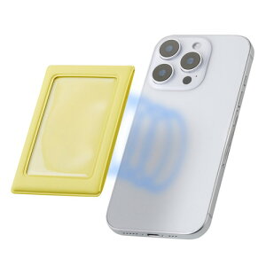 �G���R�� ELECOM �`�F�L�p�t�H�g�t���[�� �}�O�l�b�g�� instax mini film�p MagSafe������(IC-PCMGYL) ���[�J�[�݌ɕi