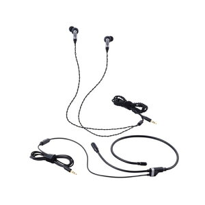 GR ELECOM Q[~OCz L 3.5mm3 P[u lbNoh }CNtL V custom ubN(HS-VE300MBK) [J[݌ɕi