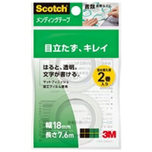 3M Scotch XRb` fBOe[vlւp2 18mm×7.6m(3M-CM18-R2P) ڈ݌=