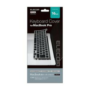 GR ELECOM L[{[hJo[ VR MacBook Pro 16inch  ubN(PKS-MBP16CBK) [J[݌ɕi