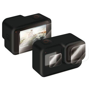 GR ELECOM tیtB GoPro HERO8 Black KX 0.23mm hw (AC-GP8BFLGGS) ڈ݌=yʌz