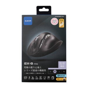 GR ELECOM }EX/EX-G PRO/Ep/MTCY/Bluetooth/2.4GHz/8{^/XN(M-XGM50MBSKBK) [J[݌ɕi