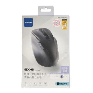 GR ELECOM Q̎gSn Bluetooth}EX É CX  5{^ ɂ 傫 LTCY EX-G ubN(M-XGL30BBSKBK) [J[݌ɕi