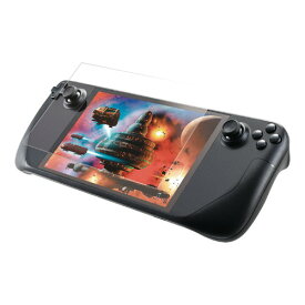 【P5E】エレコム Steam Deck OLED / SteamDeck LCD ガラスフィルム 高透明 光反射軽減 表面硬度10H 強化ガラス 指紋防止(GM-SDO23FLGAR) メーカー在庫品
