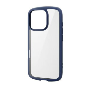 GR ELECOM iPhone 16 Pro P[X nCubh Ռz y ^ Jی Xgbvz[t TOUGH SLIM lCr[(PM-A24CTSLFCNV) [J[݌ɕi