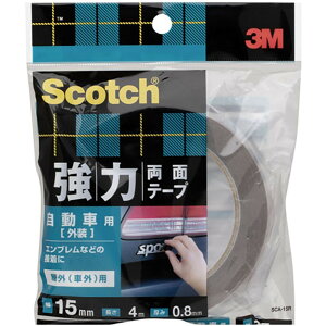 3M XRb` ͗ʃe[v ԊOp 15mm×4m 1(SCA-15R) ڈ݌=
