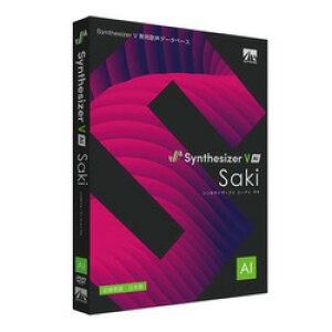 AHS Synthesizer V AI Saki(ΉOS:WIN&MAC)(SAHS-40396) 񂹏i
