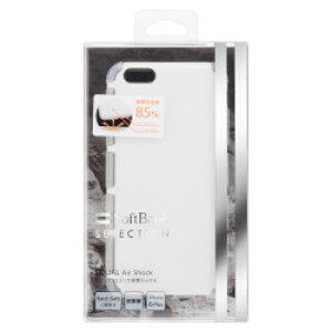 SoftBank@SELECTIONi[J[j Equal Air Shock for iPhone 6s Plus/6 Plus zCg(SB-IA11-CBSA/WH) 񂹏i