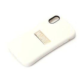 PGA iPhone XS/X用 シリコンケース MARVELロゴ ホワイト&ゴールド(PG-DCS571MVL) 取り寄せ商品