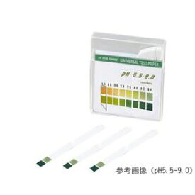 アズワン pH試験紙　スティック (1箱(100枚入り))(pH5.5-9.0) 目安在庫=○