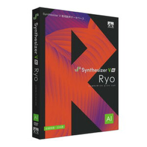 AHS Synthesizer V AI Ryo(ΉOS:WIN&MAC)(SAHS-40365) 񂹏i