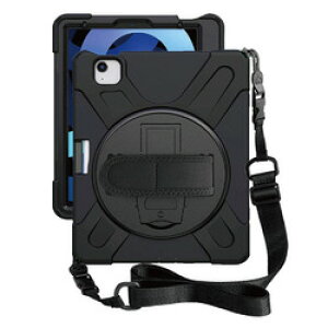 エムディーエス iPad Air 10.9(第4世代)対応 耐衝撃ケース ブラック(MDS-TSCIPA4BLTBK) 取り寄せ商品