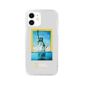National Geographic iPhone 12 mini �}�K�W�� �N���A�P�[�X Rising Seas(NG20254i12) �d����݌ɕi