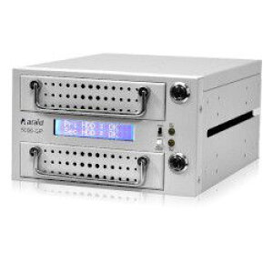 ACCORDANCE 2bays SATA/SATA LCDt^~[RAID 蕔^ (ARAID5000GP-A/M-W) 񂹏i