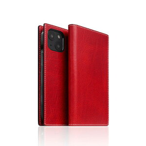 SLG Design Badalassi Wax case for iPhone 13 mini �蒠�^�P�[�X ���b�h(SD22093i13MNRD) �d����݌ɕi