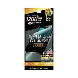 LEPLUS@NEXT iPhone 14 Plus/13 Pro Max KXtB GLASS PREMIUM FILM Sʕی(LN-IA22FGS) 񂹏i