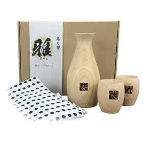 ジーズ ジーズ 森乃響 雅 檜とっくりおちょこ(GSH-001) 取り寄せ商品