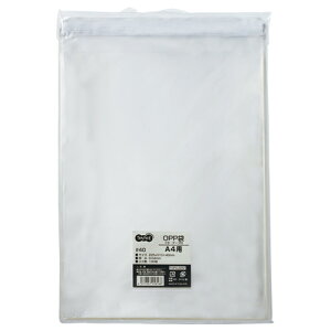 TPS OPP t^Ee[vt A4p 225×310+40mm 1pbN(100)(TOP4-225F) ڈ݌=