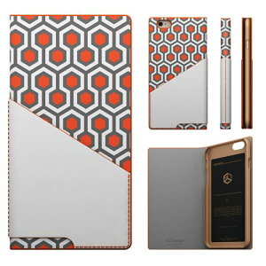 SLG Design iPhone6 D0 Combi Calf Skin Artificial Leather Diary �I�����W(SD4254i6) �d����݌ɕi
