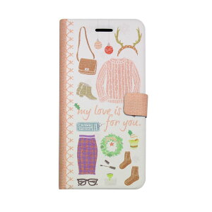 HAPPYMORI iPhone6/6s Winter Daily Girls Diary(HM6636iP6S) ���񂹏��i