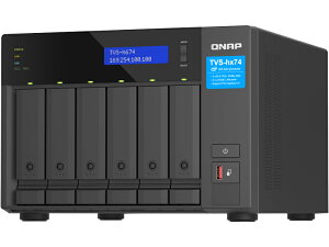 QNAP TVS-h674 48TB WD Red(8TB×6)(TVH674W806) 񂹏i