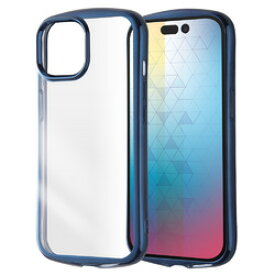 レイ・アウト iPhone 15 / 14 / 13 TPU METAMORU/ブルー(RT-P41TC13/AM) 目安在庫=○