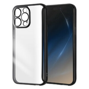 ���C�E�A�E�g iPhone 15 Pro Max TPU META Perfect/�u���b�N(RT-P44PFC2/BM) ���񂹏��i