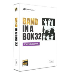 PG�@Music Band-in-a-Box 32 for Mac EverythingPAK(PGBBXEM111) ���񂹏��i