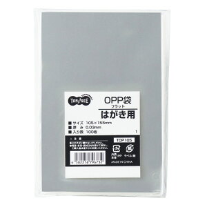 TPS OPP tbg ͂p 105×155mm 1pbN(100)(TOP105) ڈ݌=