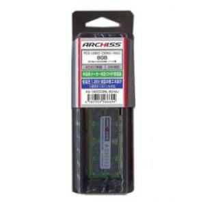 A[LTCg AS-1600D3NL-8G-MJ PC3-12800(DDR3-1600)204pin SDRAM S.O.DIMM 8GB 񂹏i