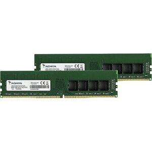 ADATA DDR4-3200MHz fXNgbvPCp 288pin 1.2V W[ 32GBi16GB 2gj AD4U3200716(67-7424-99) 񂹏i