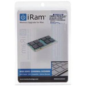 iRam@Technology IR8GSO1066D3 Macp 8GB DDR3 PC3-8500 204pin SO-DIMM 񂹏i
